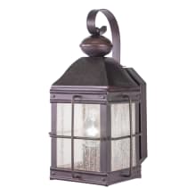 Revere 1 Light Outdoor Wall Sconce - 8 Inches Wide
