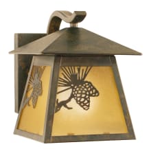 Whitebark 1 Light Outdoor Wall Sconce - 8 Inches Wide