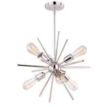 Estelle 6 Light 19" Wide Sputnik Chandelier