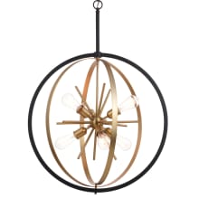 Estelle 6 Light 27" Wide Abstract Globe Chandelier