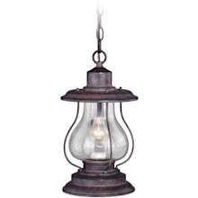 Dockside 1 Light Mini Pendant with Clear Glass Shade