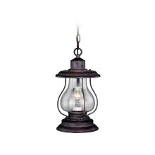 Dockside 1 Light Mini Pendant with Clear Glass Shade