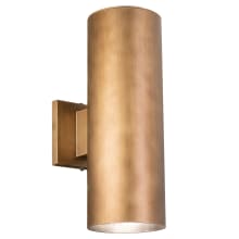 Chiasso 2 Light 14" Tall Outdoor Wall Sconce