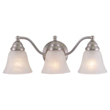 Standford 3 Light Bathroom Vanity Light - 19 Inches Wide