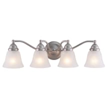 Standford 4 Light Bathroom Vanity Light - 25.38 Inches Wide