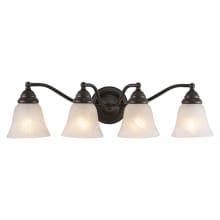 Standford 4 Light Bathroom Vanity Light - 25.38 Inches Wide