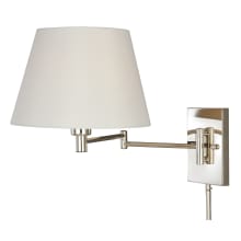 Chapeau 13" Tall Swing-Arm Wall Sconce with Instalux Motion Technology
