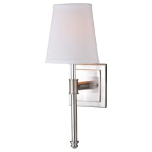 Ritz Single Light 6" Wide Bathroom Sconce