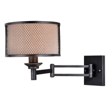 Polk 12" Tall Swing-Arm Wall Sconce with Instalux Motion Technology