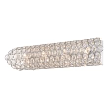 Erin 23" Wide Bath Bar with Crystal Shade