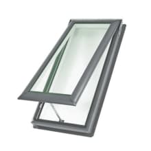 VSS 21 x 45-3/4 Inch Laminated Low-E3 Solar Powered Vented "Fresh Air" Deck Mount Skylight