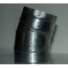 8" Diameter Modern Themed Stainless Steel Adjustable Elbow for Vent-A-Hood Range Hoods