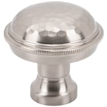 ArtWorth Solid Brass 1-5/16" Rustic Hammered Dome Cabinet Knob / Drawer Knob