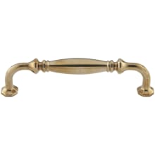 Palazzo Solid Brass 5-1/16" Center to Center Traditional Barrel Handle Cabinet Pull