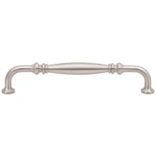 Palazzo Solid Brass 7-9/16" Center to Center Traditional Barrel Cabinet Handle / Drawer Pull