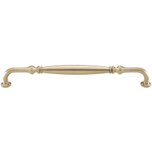 Palazzo Solid Brass 12" Center to Center Traditional Barrel Appliance Handle / Appliance Pull