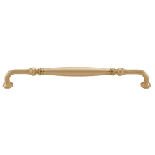 Palazzo Solid Brass 18" Center to Center Traditional Barrel Appliance Handle / Appliance Pull
