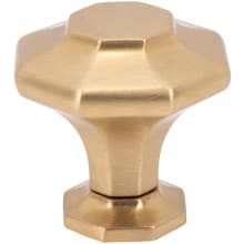 Palazzo Solid Brass 1-3/8 Inch Geometric Cabinet Knob