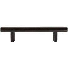 Insignia Solid Brass 3-3/4" Center to Center Urban Modern Faceted Geometric Cabinet Bar Handle / Drawer Bar Pull