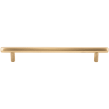 Insignia Solid Brass 7-9/16" Center to Center Urban Modern Geometric Faceted Cabinet Bar Handle / Drawer Bar Pull