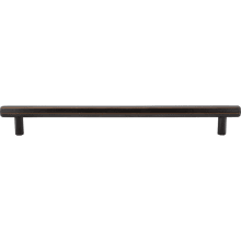 Insignia Solid Brass 12" Center to Center Urban Modern Geometric Faceted Bar Appliance Handle / Appliance Bar Pull