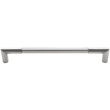 Identity Solid Brass 12" Center to Center Modern Split Design Appliance Handle / Appliance Pull