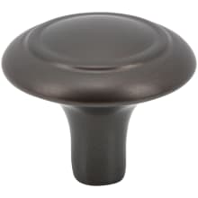 Cala Solid Brass 1-5/16" Traditional Round Mushroom Cabinet Knob / Drawer Knob