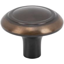 Cala Solid Brass 1-1/2" Traditional Round Luxury Cabinet Knob / Drawer Knob