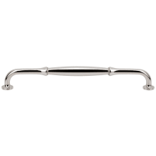 Cala Solid Brass 12" Center to Center Traditional Barrel Appliance Handle / Appliance Pull