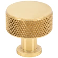 Beliza Solid Brass 15/16" Diamond Knurled Modern Industrial Small Cabinet Knob / Drawer Knob