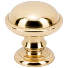 Ronan Solid Brass 1-1/4" Mushroom Vintage Smooth Dome Cabinet Knob / Drawer Knob