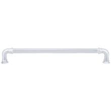 Ronan Solid Brass 12" Center to Center Luxury Industrial Pipe Style Appliance Handle / Appliance Pull