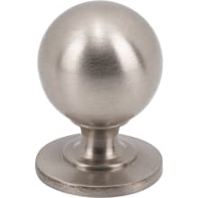 Divina Solid Brass 1" Round Sphere Cabinet Ball Knob / Drawer Knob