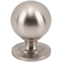 Divina Solid Brass 1-1/4" Round Sphere Cabinet Knob / Drawer Ball Knob