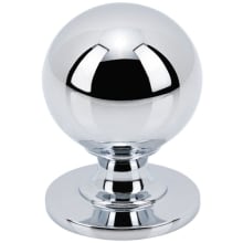 Divina Solid Brass 1-1/4" Round Sphere Cabinet Knob / Drawer Ball Knob