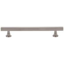 Dante Solid Brass 6-5/16" Center to Center Sleek Square Bar Cabinet Handle / Drawer Pull