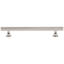 Dante Solid Brass 6-5/16" Center to Center Sleek Square Bar Cabinet Handle / Drawer Pull