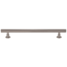 Dante Solid Brass 7-9/16" Center to Center Sleek Square Bar Cabinet Handle / Drawer Pull