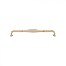 Palazzo Solid Brass 18" Center to Center Traditional Barrel Appliance Handle / Appliance Pull