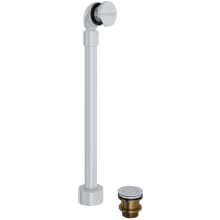 1-1/2" Free Standing Tub Drain Kit for Sub-Floor Installation – with Overflow