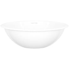 Drayton 15-3/4" Circular Volcanic Limestone Vessel Bathroom Sink