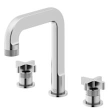 Wythe 1.2 GPM 9" H Double Handle Widespread Bathroom Faucet