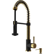 Edison 1.8 GPM Single Hole Pre-Rinse Pull Down, Out Kitchen Faucet