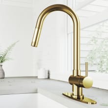 Gramercy 1.8 GPM Single Hole Pull Down Kitchen Faucet - Includes Escutcheon
