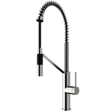 Livingston 1.8 GPM Single Hole Pre-Rinse Pull Down Kitchen Faucet