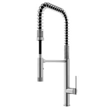 Sterling 1.8 GPM Single Hole Pre-Rinse Pull Down Kitchen Faucet
