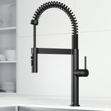 Edison 1.8 GPM Single Hole Pre-Rinse Pull Down Kitchen Faucet