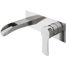 Cornelius 1.2 GPM Wall Mounted Widespread Bathroom Faucet