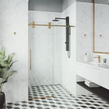 Elan 74" High x 48" Wide Sliding Frameless Shower Door