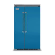 48 Inch Wide 29.05 Cu. Ft. Energy Star Rated Built-In Side By Side Refrigerator with SpillProof Plus Shelves